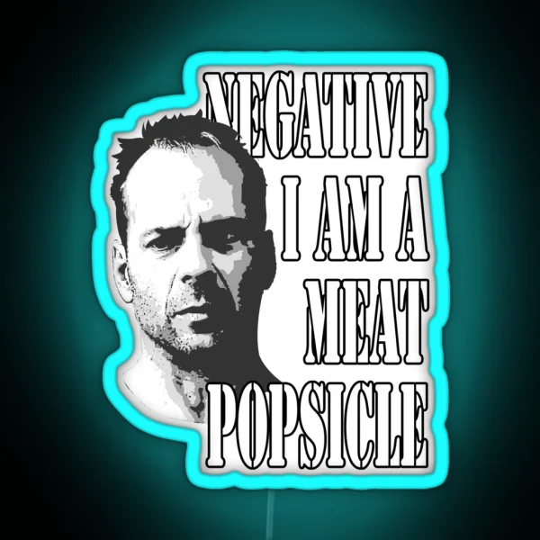 Meat Popsicle RGB Neon Sign