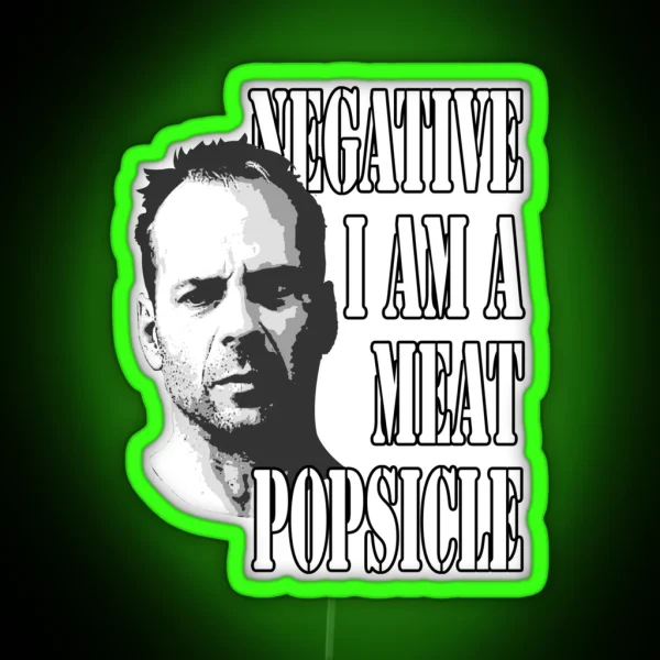 Meat Popsicle RGB Neon Sign