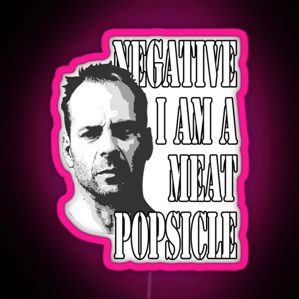 Meat Popsicle RGB Neon Sign