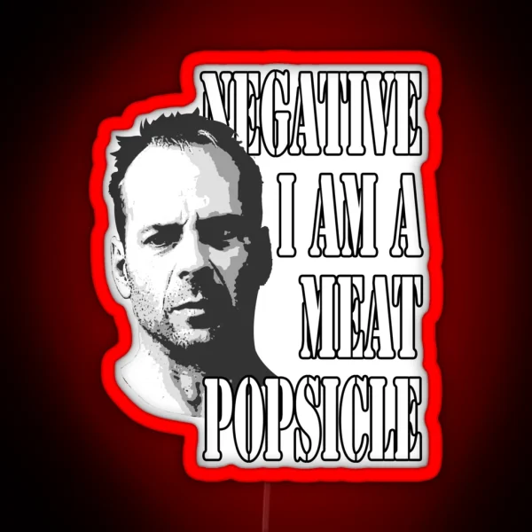 Meat Popsicle RGB Neon Sign