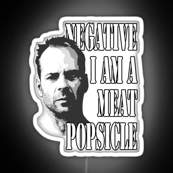 Meat Popsicle RGB Neon Sign