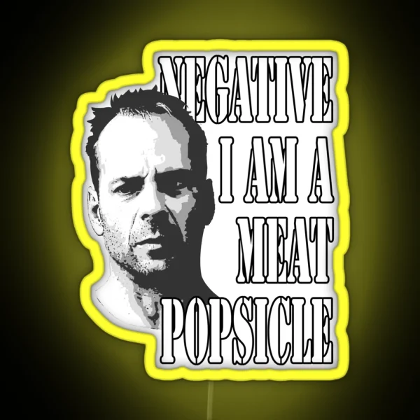 Meat Popsicle RGB Neon Sign