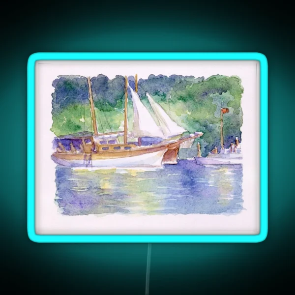 Mediterranean Cruise RGB Neon Sign