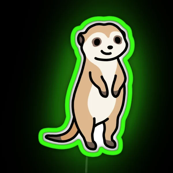 Meerkat RGB Neon Sign