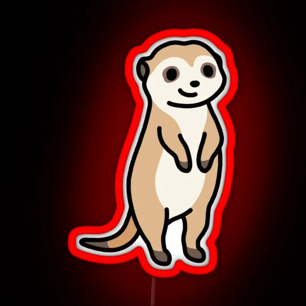 Meerkat RGB Neon Sign