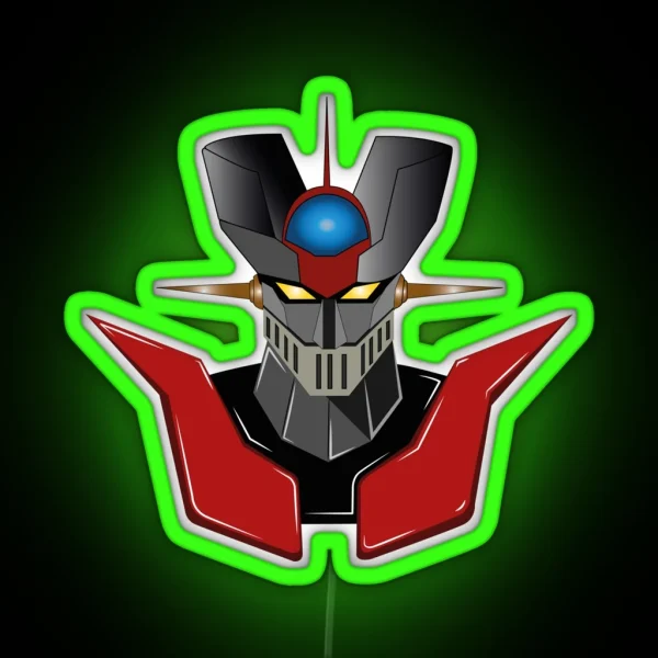 Mega Retro Mazinger Z RGB Neon Sign
