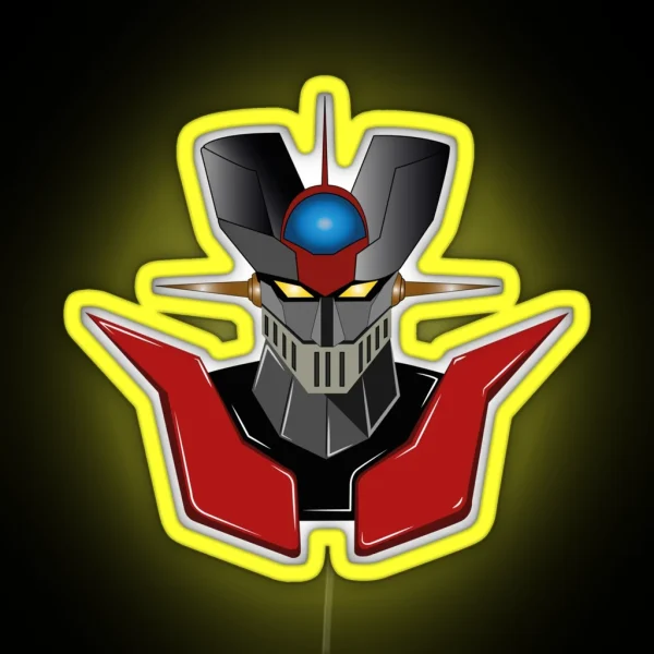 Mega Retro Mazinger Z RGB Neon Sign