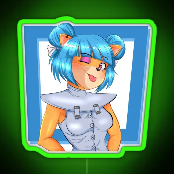 Megumi Bandicoot RGB Neon Sign