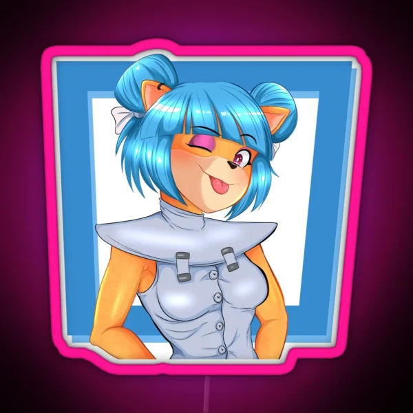 Megumi Bandicoot RGB Neon Sign