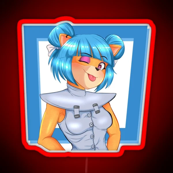 Megumi Bandicoot RGB Neon Sign