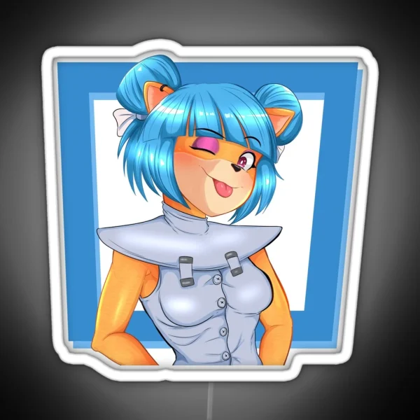 Megumi Bandicoot RGB Neon Sign