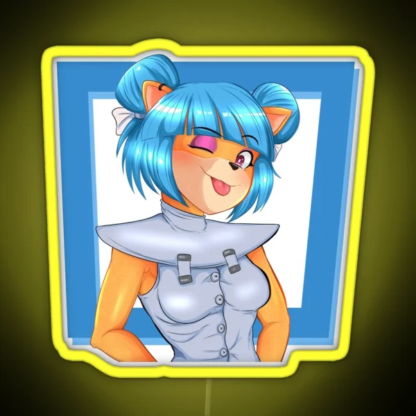 Megumi Bandicoot RGB Neon Sign