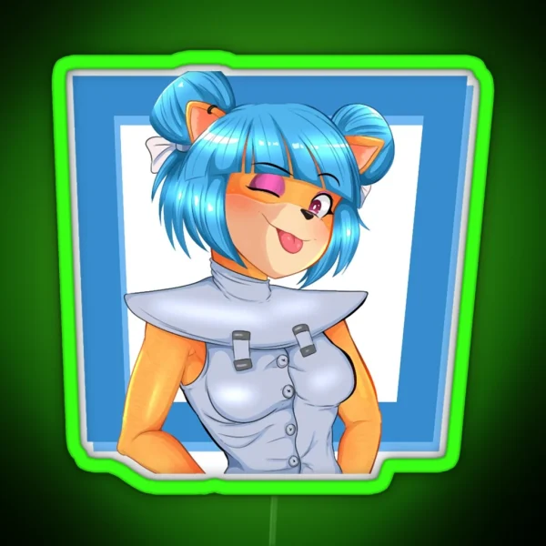 Megumi Bandicoot RGB Neon Sign