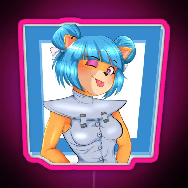 Megumi Bandicoot RGB Neon Sign