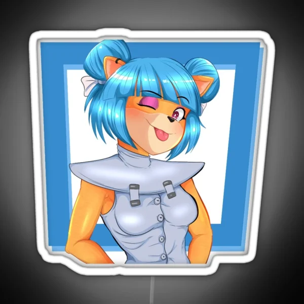 Megumi Bandicoot RGB Neon Sign