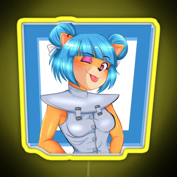 Megumi Bandicoot RGB Neon Sign