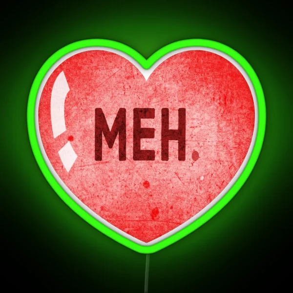 Meh RGB Neon Sign