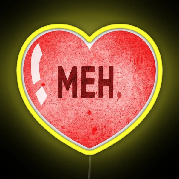 Meh RGB Neon Sign