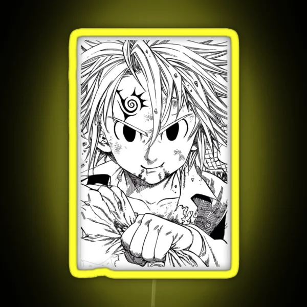 Meliodas Seven Deadly Sins Essential Led RGB Neon Sign