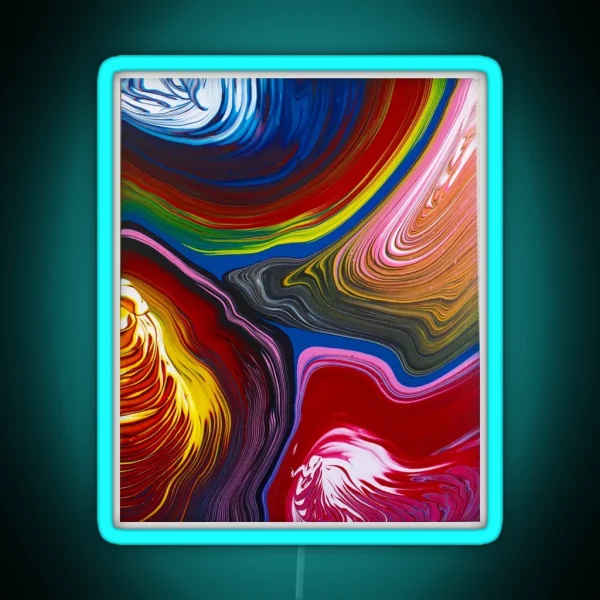 Melt Down Down Town RGB Neon Sign