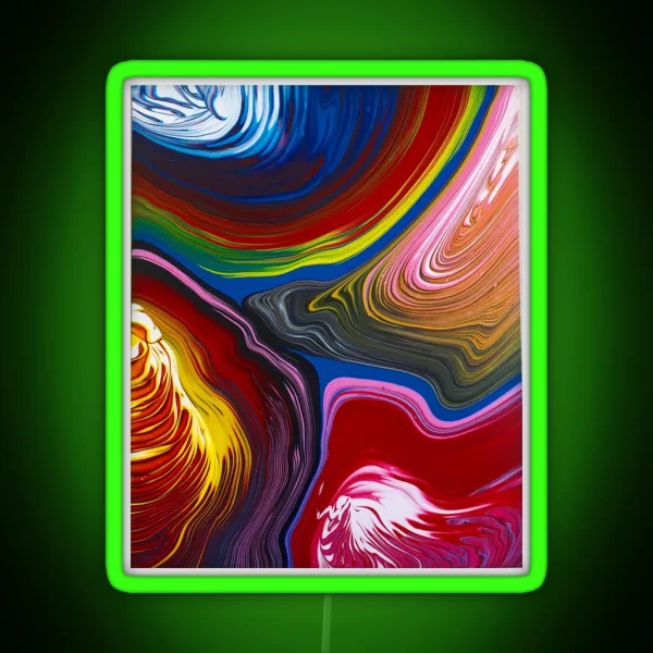 Melt Down Down Town RGB Neon Sign