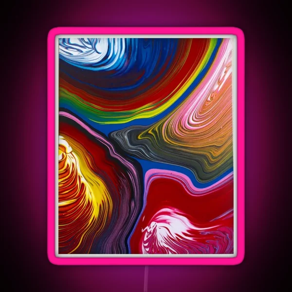 Melt Down Down Town RGB Neon Sign