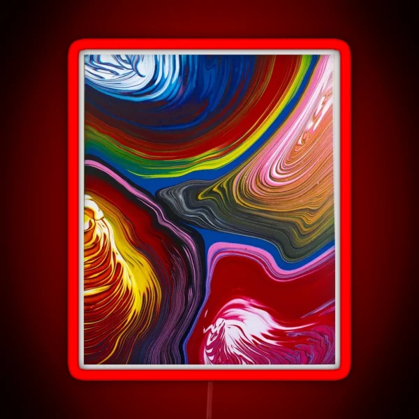Melt Down Down Town RGB Neon Sign