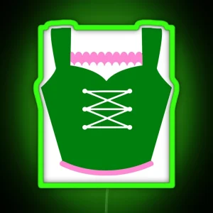 Men S Fun Led MEI DIRNDL IS AT HOME Oktoberfest Munich Wiesn Beer RGB Neon Sign