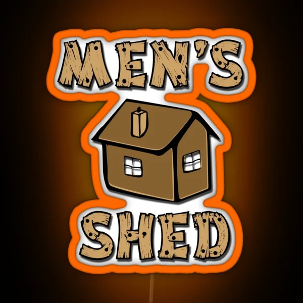 Men S Shed RGB Neon Sign