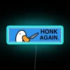 menacing goose bumper led rgb neon sign in blue