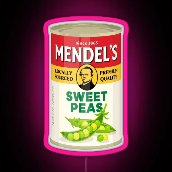 Mendel S Sweet Peas RGB Neon Sign