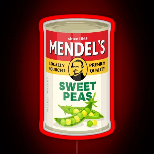 Mendel S Sweet Peas RGB Neon Sign
