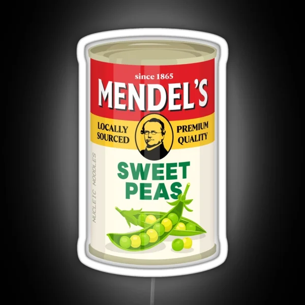 Mendel S Sweet Peas RGB Neon Sign