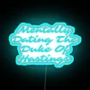 mentally dating the duke of hastingss neon rgb blue bridgerton