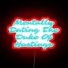 mentally dating the duke of hastingss neon rgb sign red bridgerton