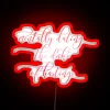 Mentally Dating the Duke of Hastings RGB Neon Sign in Red