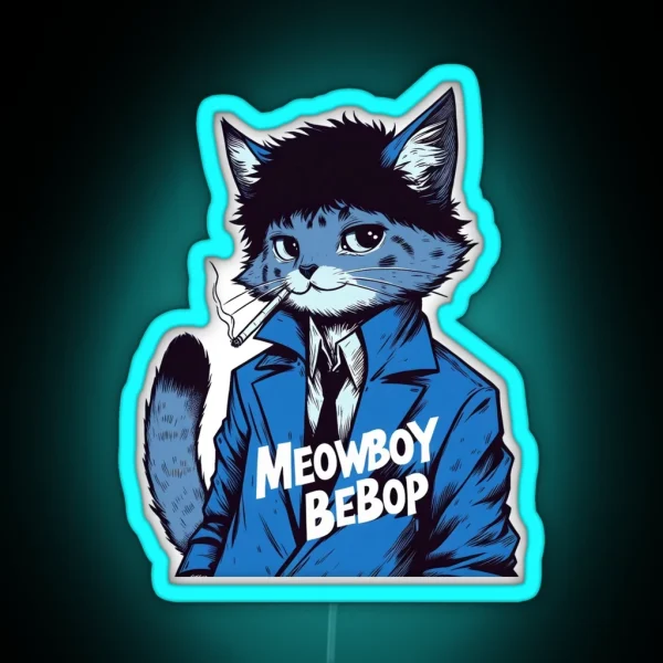 Meowboy Bebop RGB Neon Sign