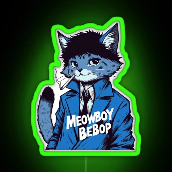 Meowboy Bebop RGB Neon Sign