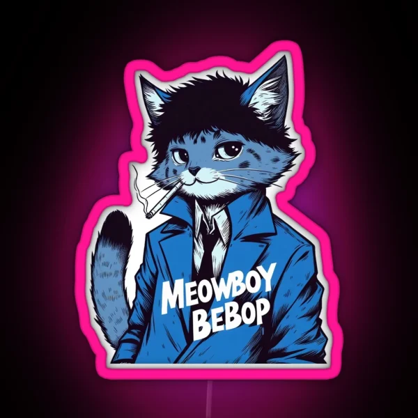 Meowboy Bebop RGB Neon Sign