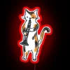 Meowtet Clar RGB Neon Sign Red