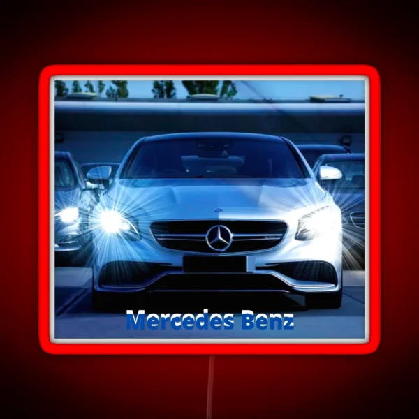 Mercedes Benz RGB Neon Sign