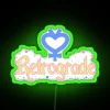 mercury retrograde rgb neon sign green