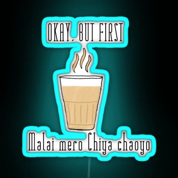Mero Chiya RGB Neon Sign