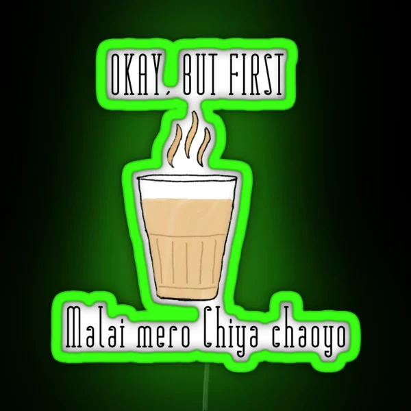 Mero Chiya RGB Neon Sign