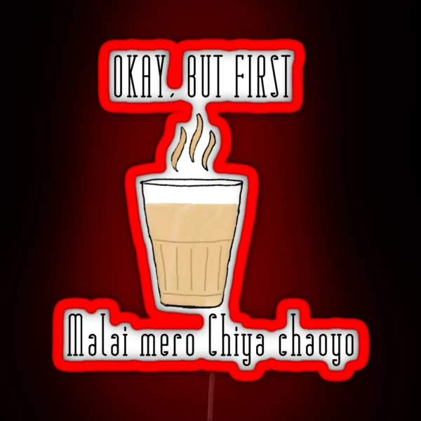 Mero Chiya RGB Neon Sign