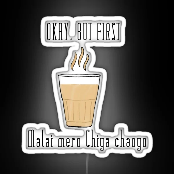 Mero Chiya RGB Neon Sign