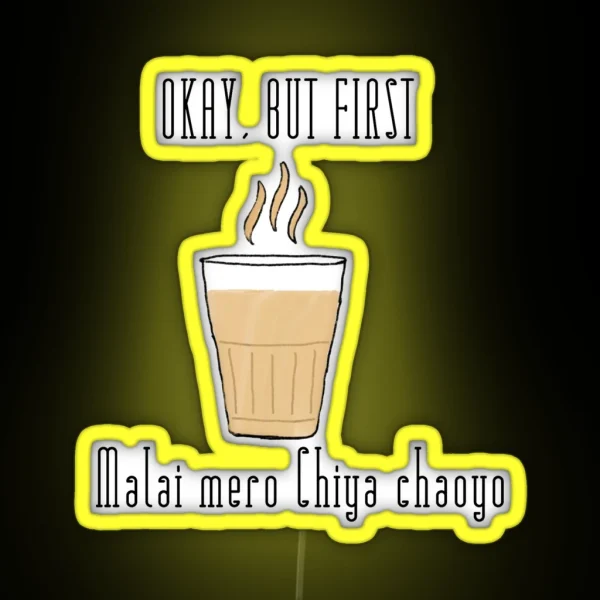 Mero Chiya RGB Neon Sign