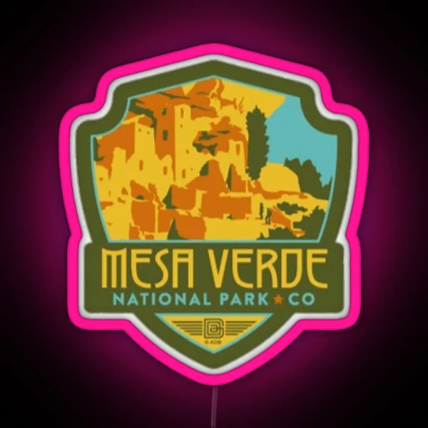 Mesa Verde RGB Neon Sign