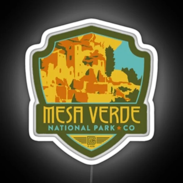 Mesa Verde RGB Neon Sign
