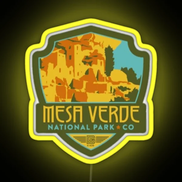 Mesa Verde RGB Neon Sign